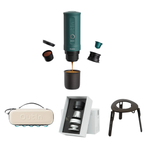 Ultimate OutIn Nano Bundle – Complete Portable Espresso Machine Kit
