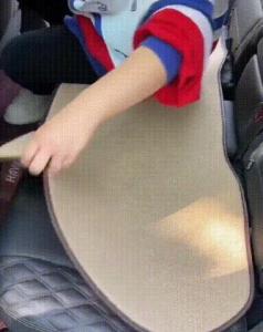 guibai Three-piece car seat cushion set ice silk breathable