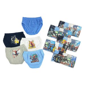 กางเกงในเด็กผช กางเกงในเด็ก แพค5ตัว กางเกงในเด็กชาย ขาเว้าเปิดเป้า ลายการ์ตูน ลิขสิทธิ์แท้ สไปเดอร์แมน เบนเทน อเวนเจอร์ Mask Rider Ben10 Spiderman