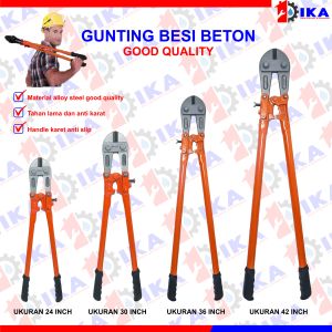 Gunting Besi Beton Bolt Cutter Uk 36 Inch Untuk Besi Beton / Kawat / Rantai - High Quality