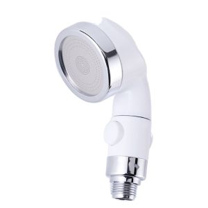 HCHC MALL Water Saving Bath Shower Head High Pressure One-click Handheld Shower Sprinkler Detachable Household Bathtub Shower Nozzle Bathroom Accessories