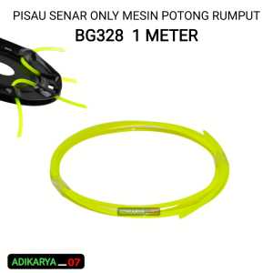 Pisau senar potong rumput pisau senar mesin potong rumput tali senar potong rumput 1MTR