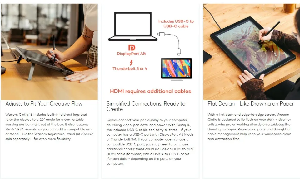 2025 New Model- Ready Stock) Wacom Cintiq 16 (DTK168) | Lazada