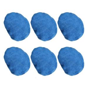 Set Of 6 Microfiber Max Bonnet Polishing Buffing Pad Cover For 5-6inch/9-10in Cordless Car Polisher for Car Detailing