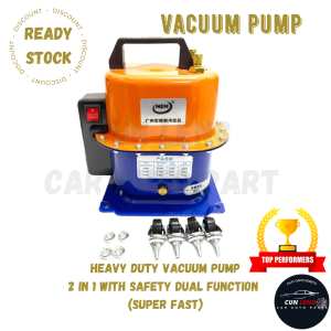 🔥Premium Quality🔥Heavy Duty Vacuum Pump - 2 in 1 With Safety Dual Function (Super Fast)