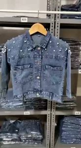 JAKET ANAK PEREMPUAN IMPORT JAKET JEANS ORI