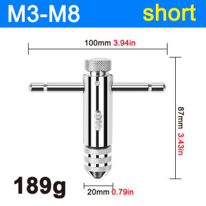 Tay quay taro tự động M3-M8 & M5-M12 - Bộ dụng cụ tạo ren chuyên nghiệp - Chất lượng cao Giá tốt