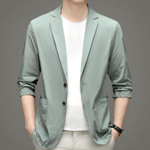 Mens Suit Business Blazer / Casual Breathable Lightweight / For Party Daily Office Wear / Men Fashion Casual Enthusiasts