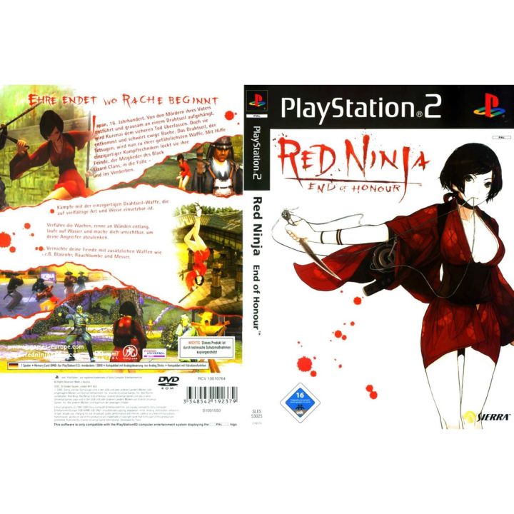 แผ่นเกมส์ PS2 Red Ninja End of Honor คุณภาพ ส่งไว | Lazada.co.th