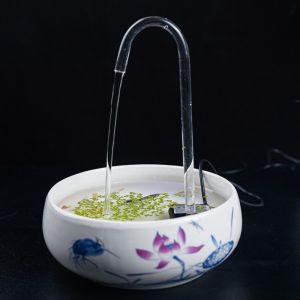 OUTOPEN Silent Fish Tank Water Pump Mini Suction Cup Fish Tank Aerator Connecting Accessories Energy Saving Circulating Pump Fish Pond