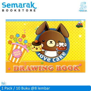 Dodo Buku Gambar A4 [1 Pack/10 Buku Gambar / 8 Lembar]