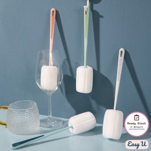 Long Handle Bottle Brush Bottle Cup Sponge Brush Baby Milk Bottle Brush Berus Botol
