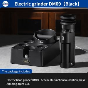 Bincoo Máy xay cà phê Điện Với Tamper Set Nhà Phân Phối Portafilter Nhỏ Máy Pha Cà Phê Ép Tamper Bột Bộ cơ bản