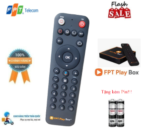 Remote Điều khiển FPT Play Box giọng nói TV Box FPT Play Box 2018 2019 2020- Hàng mới chính hãng theo máy