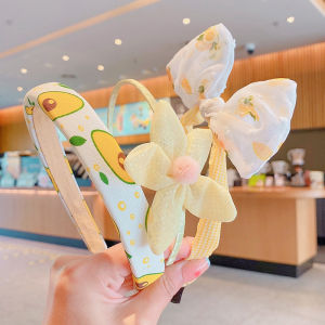 Bando Anak Perempuan Set Isi 3 Aksesoris Rambut Bandana Anak Karakter Headband Pita Korea