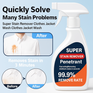 Clothing Penetrant Super Stain Remover Shirt Coat Cleaner Stain Remover Power Detergent