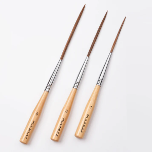 Fuumuui แปรงไลน์เนอร์ยาวเหมาะสำหรับอะคริลิคและภาพวาดสีน้ำมัน