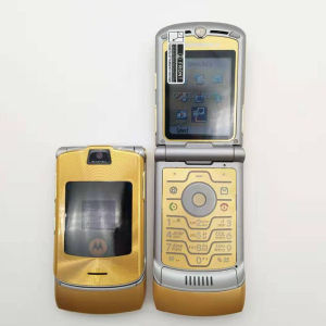 Motorola Razr V3 flip phone unlocked keypad cellphone GSM Quad Band Motorola Basic mobile phone murang cellphon