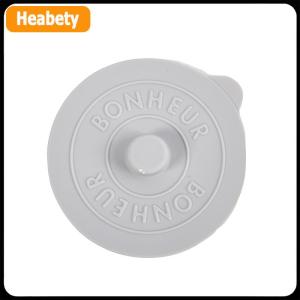 【2-3 ngày giao hàng】 1pcs phổ Silicone Glass cup Bìa niêm phong nắp bảo vệ nhiệt độ bảo quản cho cà phê Sữa cup với lồi xử lý