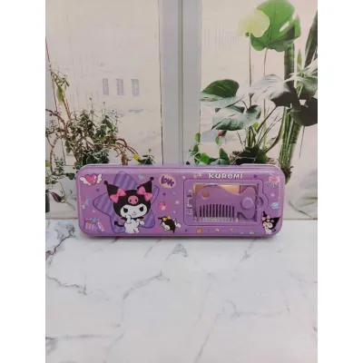 KOTAK PENSIL TEMPAT PENCIL CASE KALENG SISIR KACA XY-5266