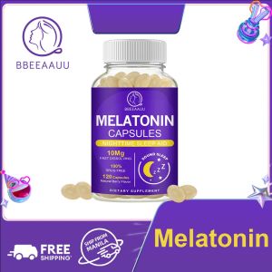 BBEEEAAU Melatonin For Sleep Adults 10mg Dietary Supplement Improve Sleep Fast Shipping