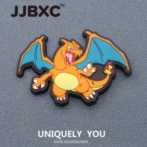 JJBXC CHARM Khóa Giày Phụ Kiện Hoạt Hình Pokémon DIY Giày Thời Trang Phụ Kiện
