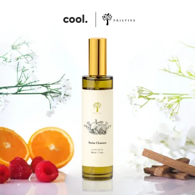 Pristine Room Spray | Swiss Chateau | Hotel Scent | Essential Oil | 100ml | Fragrance Home Aroma Gift to Fight Odors