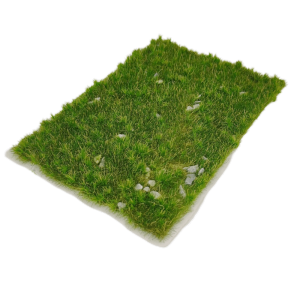 NOBLELYN Realistic Simulation Grass Miniature Grass Tuft Hand DIY Craft Material Mini Scale Model Accessory Model Landscape Turf Durable Nylon Sand Table Mat Model Making