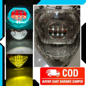 LAMPU DEPAN DAYMAKER BILED MOTOR BYSON OLD PAKET LENGKAP