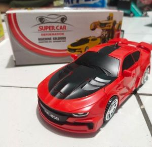 MAINAN ANAK MOBIL ROBOT BUMP AND GO MOBIL BISA JADI ROBOT LORD BAGY