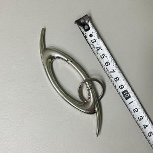 Christmas gift 【AYLMER】 Zinc Alloy Bag Charm Trinkets Keychain Cross Carabiner Keychain Camping Hiking Outdoor Climber Waist Pendant Accessories Gift