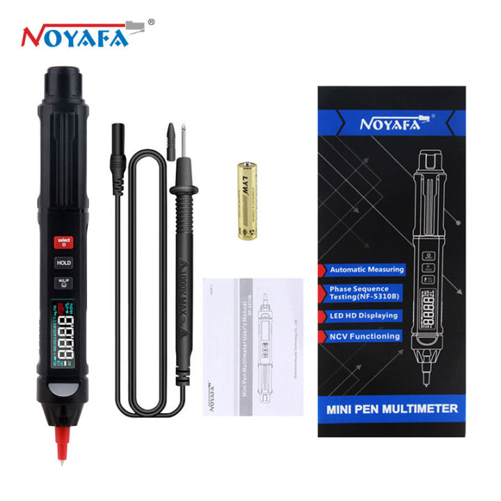 Nf Multimeter NOYAFA NF-5310B Digital Multimeter Automatic Identify AC DC Voltage ...