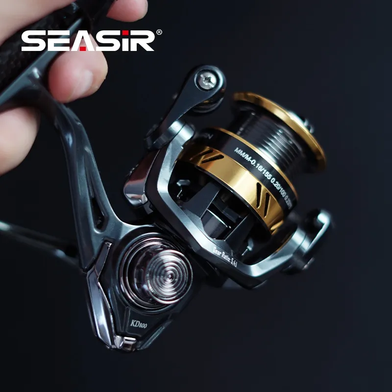 SEASIR Cman 500/800/1000 Micro Spinning Fishing Reel Ultralight 7 1BB Gear  Ratio 5.4:1 Bfs (165g/Max Drag 6kg)