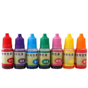 7 Colors/Set Slime Color Play Dough Color Pigment Paint Color Mixing Arts Crafts Pigment Water Soluble