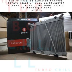 RADIATOR CARTYPE: TOYOTA HIACE 4H ALUM 09/COMMUTER V