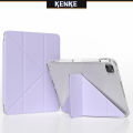 Ốp iPad KENKE Acrylic HD Trong Suốt Cho iPad 2024 air 13 inch air 11 2022 Pro 11 Pro 12.9 ipad thế hệ thứ 7 thế hệ thứ 8 thế hệ thứ 9 iPad Mini6 iPad gen 10 2020 Có Hộp Đựng Bút Chì - Ốp & Chân Đế Gấp Folio 2021 iPad Air 5 Air 4 Origami - Màu Tím case. 