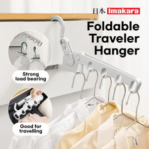 🔥 Imakara Foldable Traveler Hanger 🔥 Good for travel 🔥 Hang clothes Anyway 🔥 Creative Design