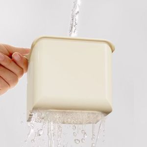 WARMSUN Creative Sink Hanging Strainer Basket 2 in 1 Detachable Kitchen Garbage Filter Food Waste Collector Multifunctional Faucet Hanging Filter Bag Home Storage