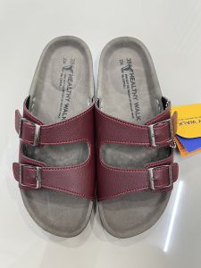 S รองเท้าเพื่อสุขภาพ รองเท้าผู้หญิง รองเท้าแตะ รองเท้าแตะแบบสวม deblu เดอบลู รุ่น BD L4603  Size 36-41 สี ดำ แดง ขาว น้ำตาล