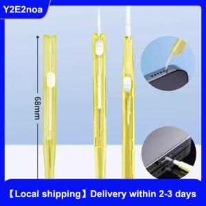 【Local shipping】 USB C Charging Port Universal Mini Cleaning Brush Metal Dust Plug Removal Cleaner Kit For IPhone Xiaomi Earphone Clean