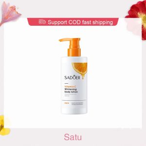 Vitamin C body milk  Whitening body lotion 保湿身体乳 250g Eksfoliasi  Pemputih cepat  Kegelapan membuang  Penuaan Penangkatan kuat