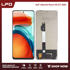 LPO Cellphone LCD 6.6 inches Compatible with Xiaomi Poco X3 GT with Digitizer Replacement Fully Assembly