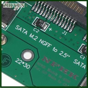 ZHUYUN M.2 NGFF ssd solid state hard disk to half high 2.5 inch sata3 adapter card