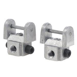 2Pcs Scroll Blade Holders Metal Blade Clamp Conversion Tool Pinless Adapter for DIY Projects Tighten the Screw