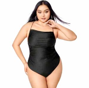 Beachwear Swimwear  Casual Summerwear Plus Big Size  Plain Color  Bodysuit for Women    - fits up to large - classy and elegant - timeless classic  - timeless piece - casual office or party - classic piece - super kapal ng tela - hindi kayo magsisi - our