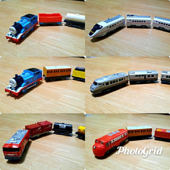 รถไฟโทมัสมือสอง ของแท้ แบบใส่ถ่าน 🚅 วิ่งบนรางฟ้า 🚅 Tomy | Lazada.co.th