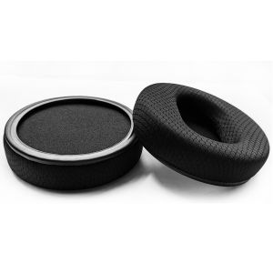 Replacement Earpads for STAX SR-X1 Headphones Ear Pads Cushions with Lambskin Polyester Slow Rebound Memory Foam Earphone Earcap Wrinkle free Earmuff