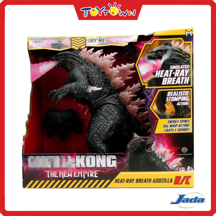Jada Toys Godzilla X Kong The New Empire Heat-Ray Breath Godzilla ...