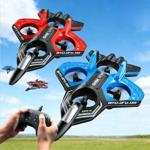 Remote Control Aircraft Toys Set Gravity Sensor Four Axis Aircraft with Lights Fighter Jets Model