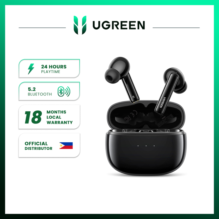 UGREEN HiTune T3 Active Noise-Cancelling Wireless Earbuds (Black) - PH ...